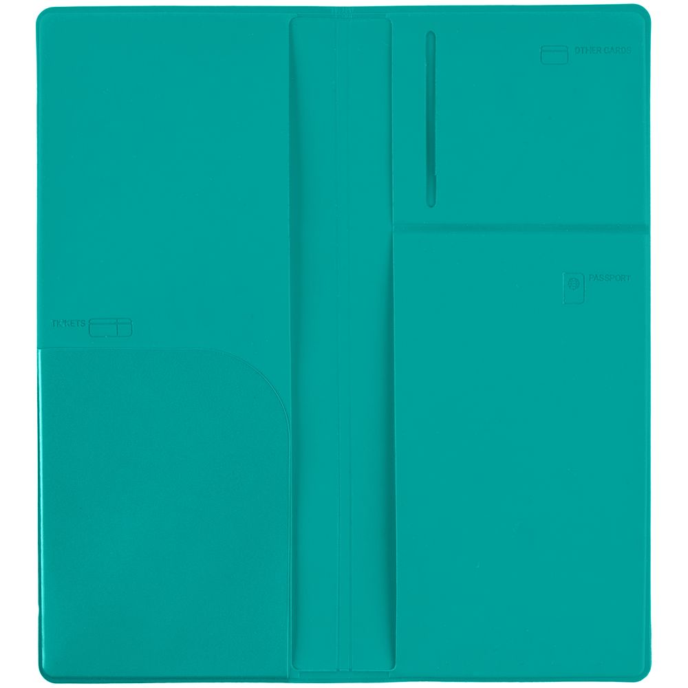 Дорожный органайзер Dorset, бирюзовый-1