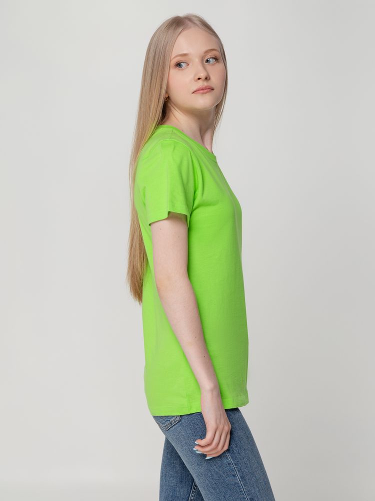 Футболка женская T-bolka Lady, зеленое яблоко-3