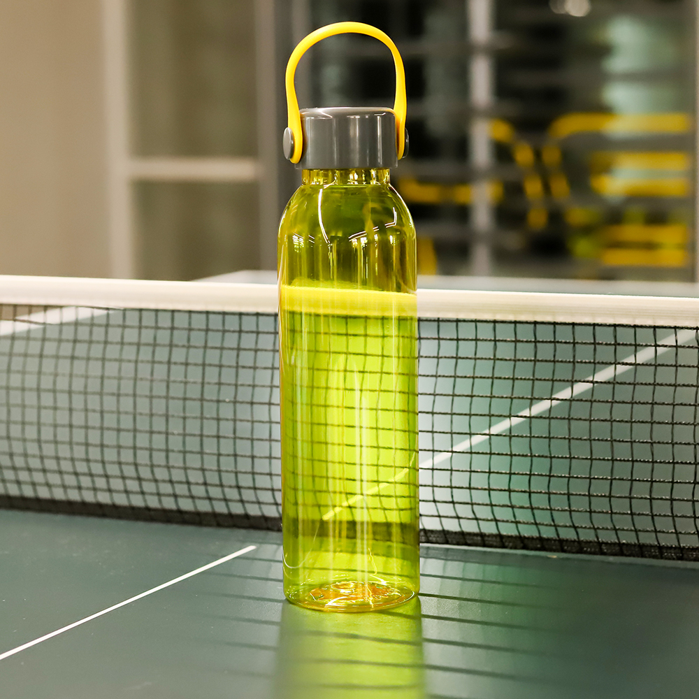 Пластиковая бутылка Chikka, Желтый-1