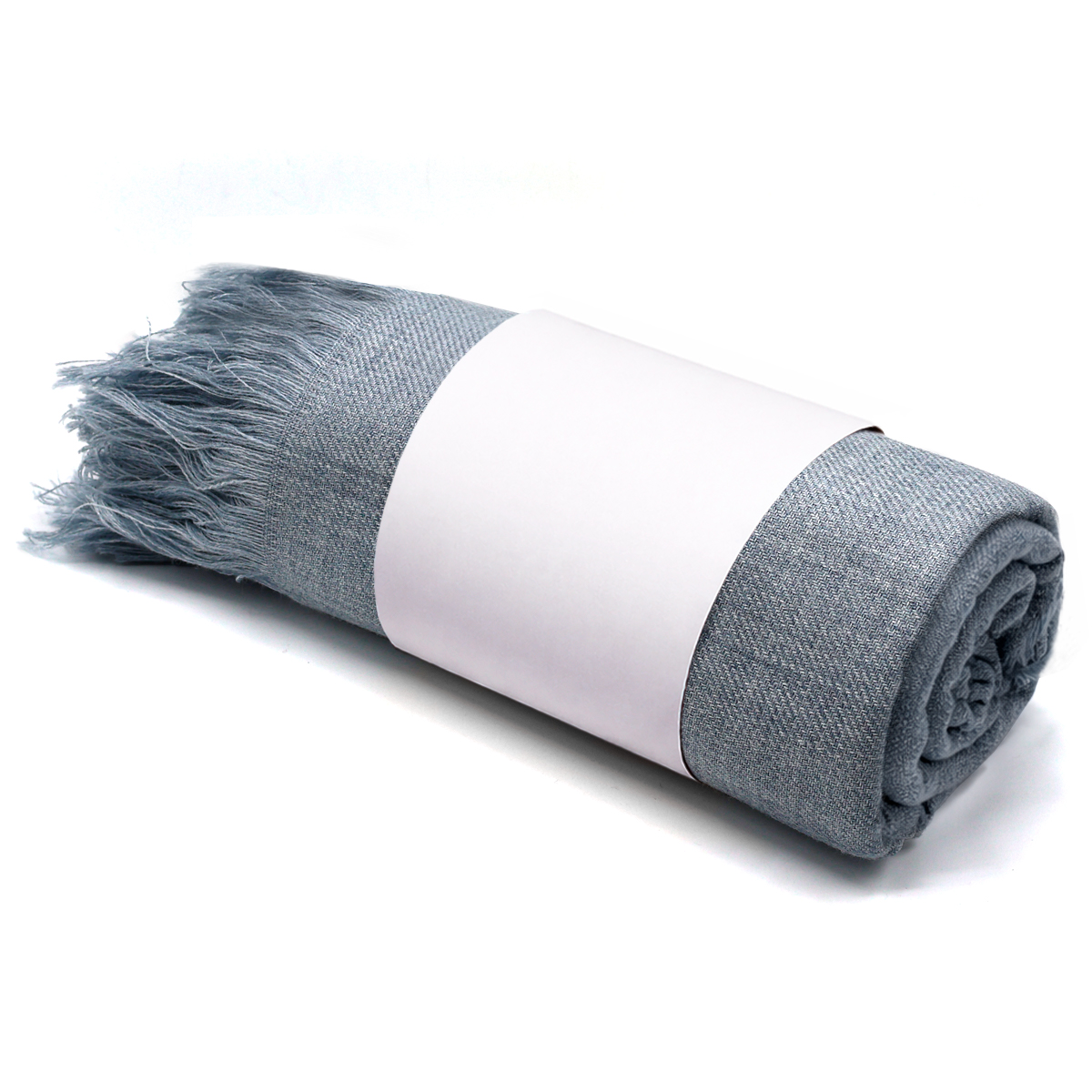 Плед полушерстяной COMFORT, Светло-серый-0