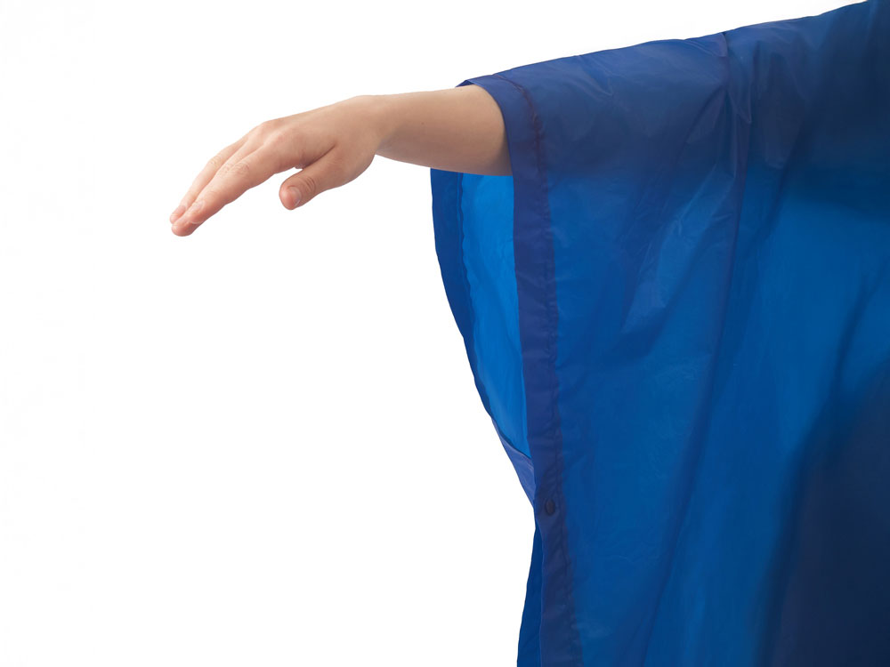 Пончо Hawaii c чехлом унисекс, классический синий-6