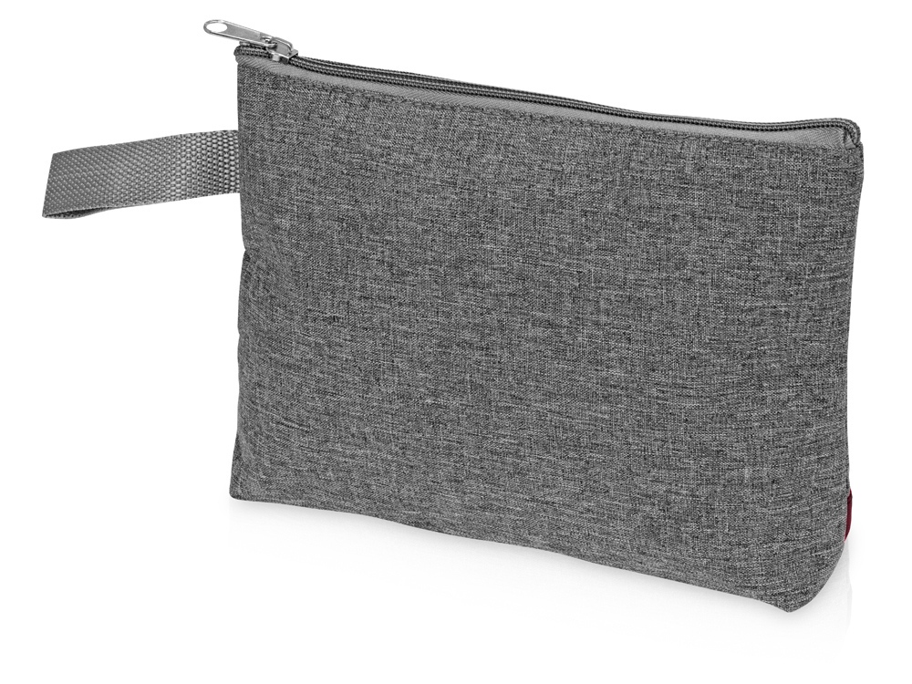 Косметичка двухцветная Trivium, серый/бордовый-1