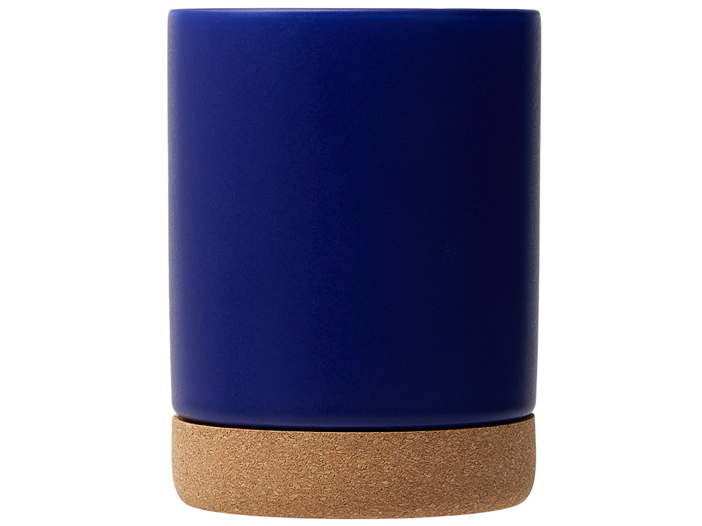 Кружка 450 мл с пробковым дном Корк & Бон, глубокий синий-3