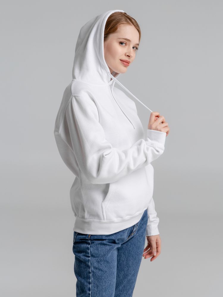 Толстовка с капюшоном Slam 320, белая-6