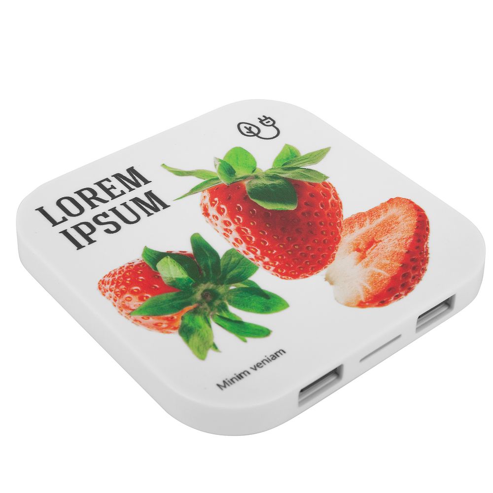 Беспроводное зарядное устройство Interra Plus, белое-4