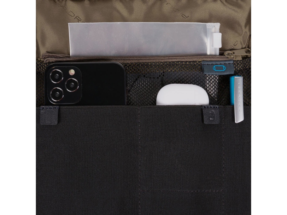 Сумка через плечо, Piquadro Brief  темно-синий-3