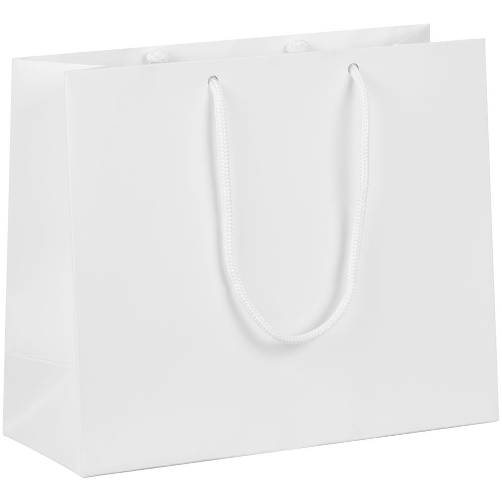 Пакет бумажный с ламинацией Lami Tote S, белый-0