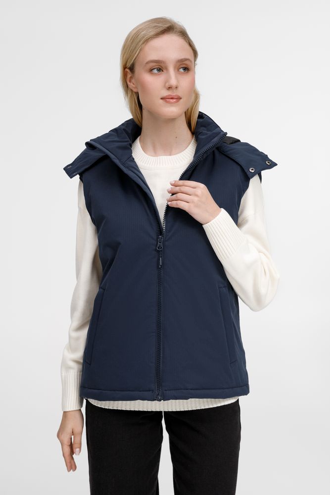 Жилет унисекс Sfera, темно-синий-0