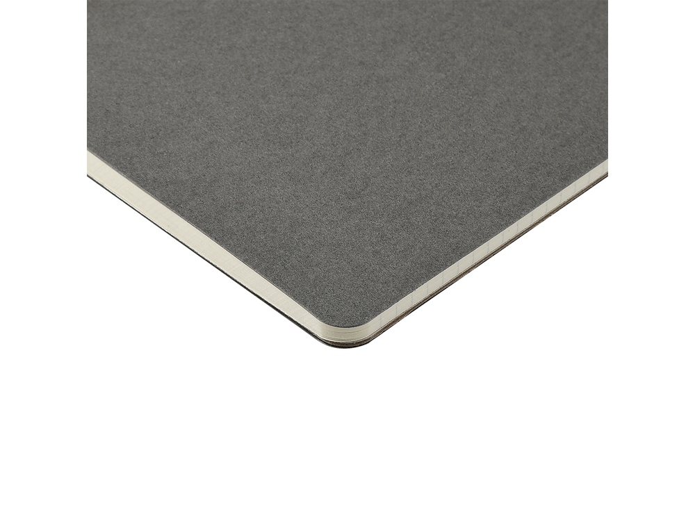 Бизнес тетрадь на гребне А5 Pragmatic, 60 листов в клетку, серый-3