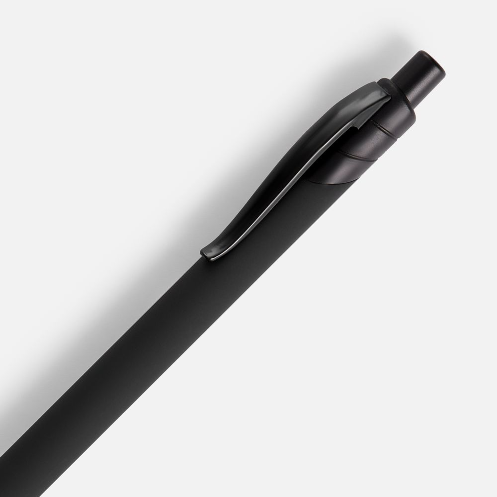 Ручка шариковая Undertone Black Soft Touch, черная-2