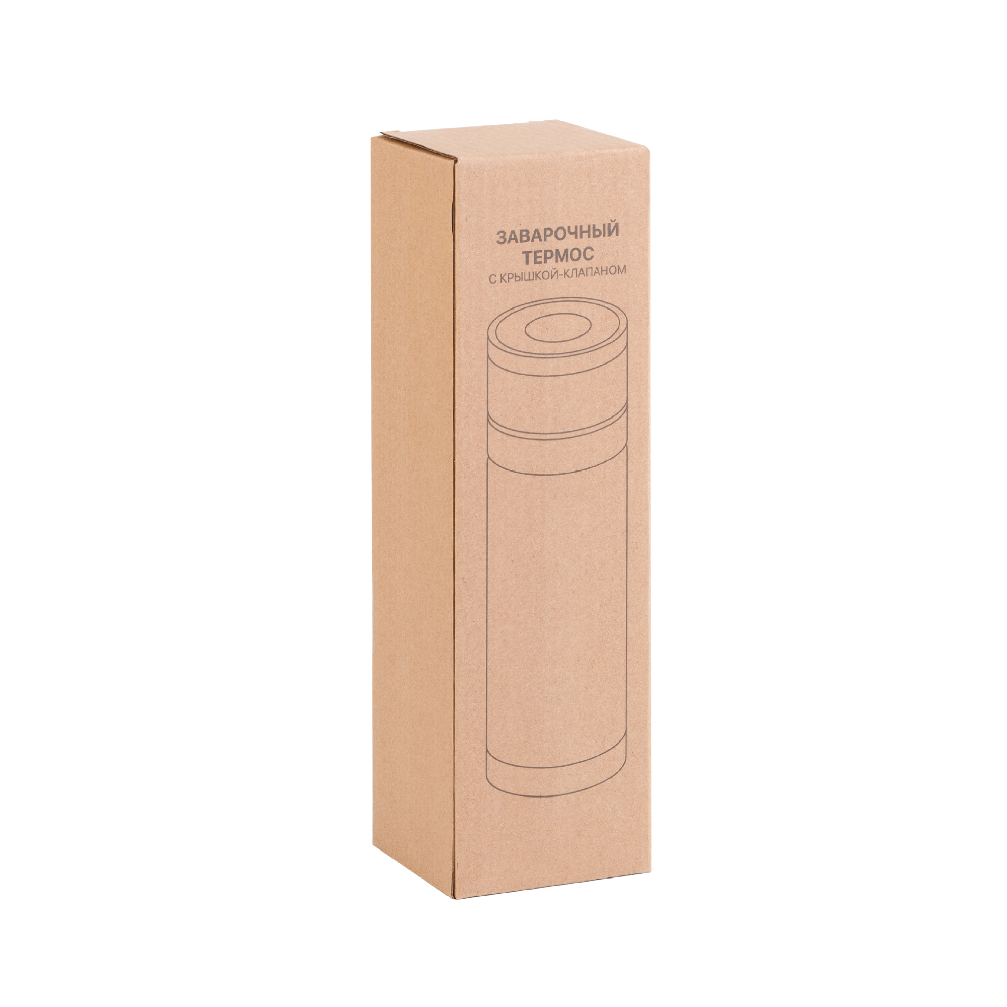 Заварочный термос "Press" 400 мл, серебристый-5