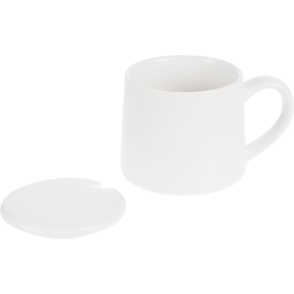 Кружка с подогревом и беспроводной зарядкой dualBase ver. 2.0 Matt, белая-2