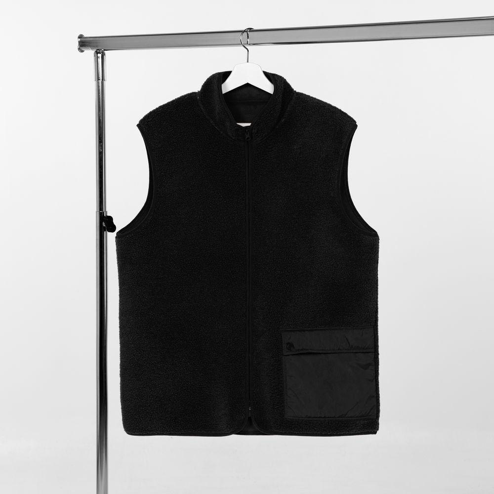 Жилет унисекс Oblako, черный-0