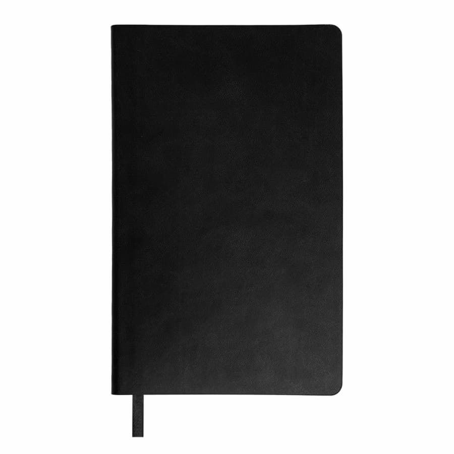 Ежедневник недатированный "FunkyPlan", 130*210 мм, черный, красный форзац, в линейку, черный, красный-1