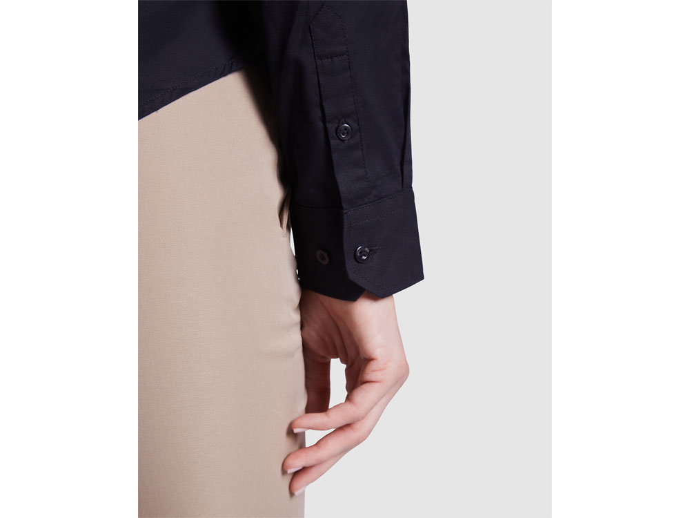 MOSCU WOMAN рубашка д/р, черный-7