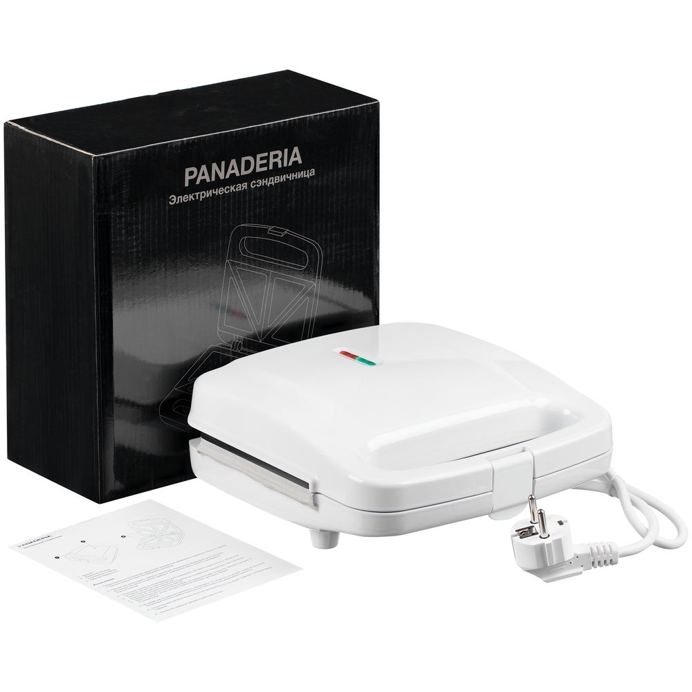 Электрическая сэндвичница Panaderia, белая-6