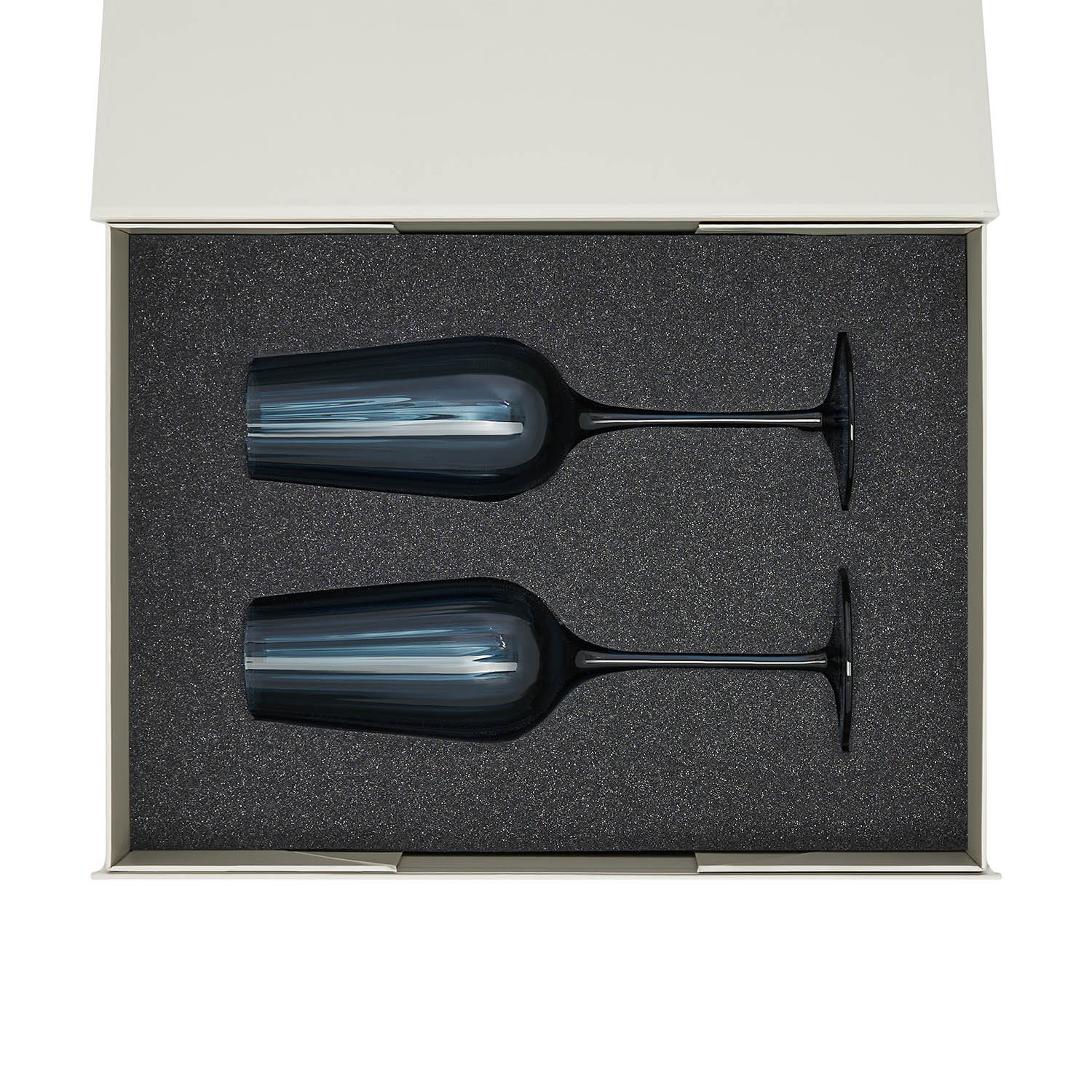 Подарочный набор 2 бокала для шампанского Тоскана (Toscana) в серой коробке-1