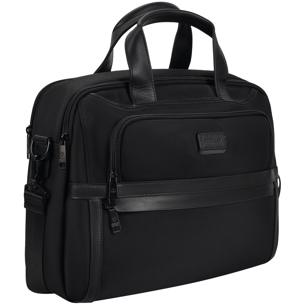 Сумка для ноутбука Santiago Nylon, черная-3