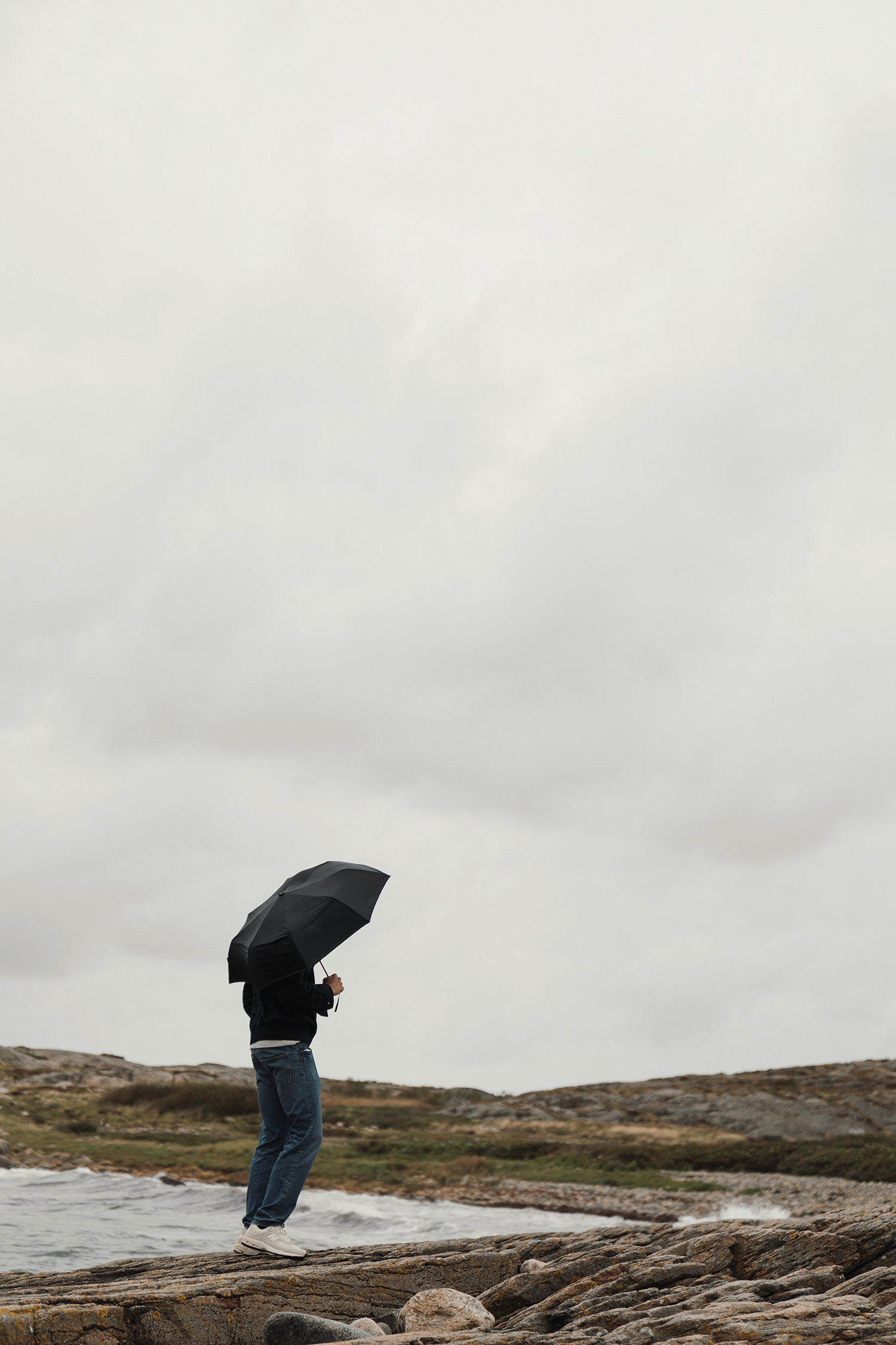 Зонт-антишторм с автоматическим открыванием VINGA Baltimore из rPET AWARE™, d112 см-5