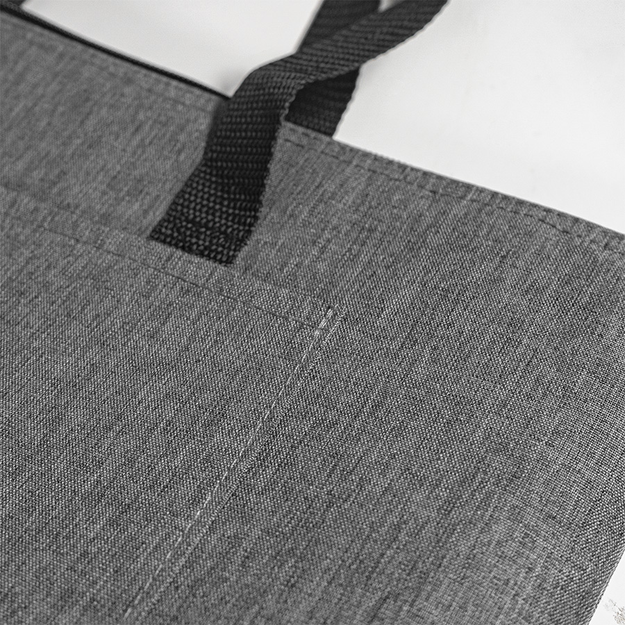 Термосумка "FRESH", серый меланж, 39 x 25 x 16 см, полиэстер 300D, серый-4