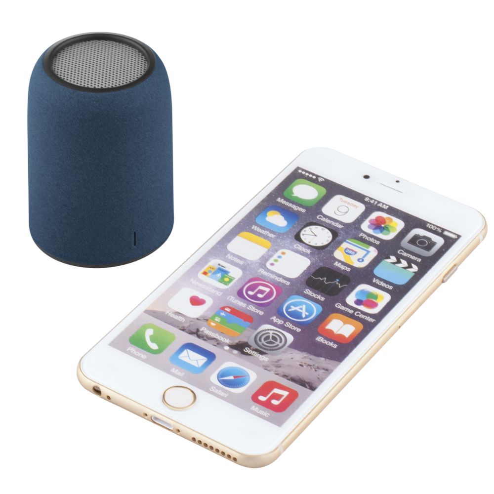 Беспроводная колонка Uniscend Grinder, синяя-2