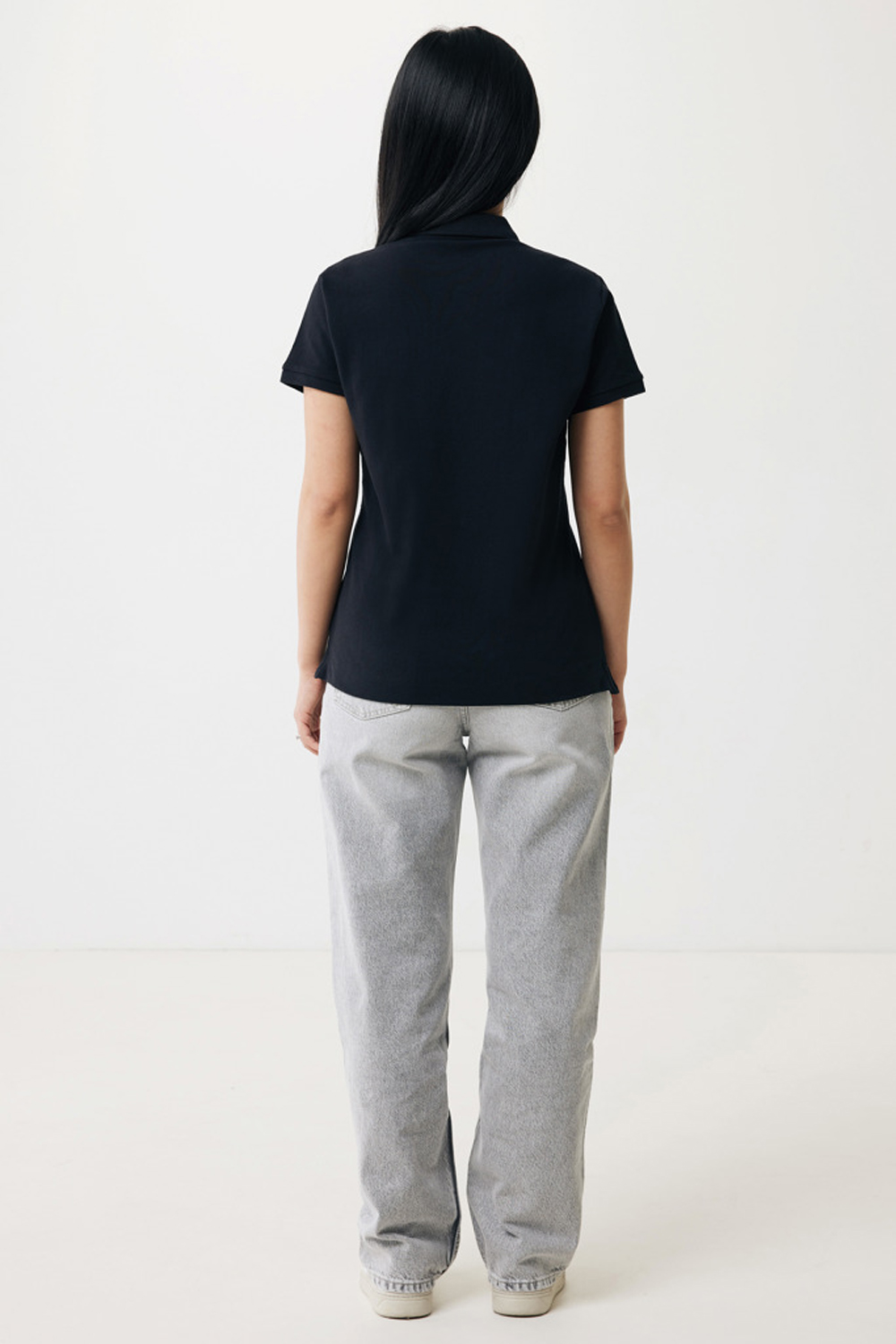 Женская рубашка поло Iqoniq Yosemite из переработанного хлопка-пике, унисекс, 220 г/м²-5