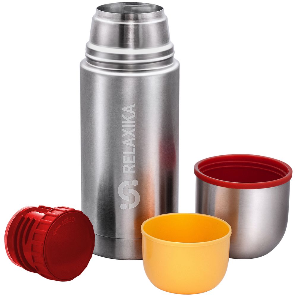 Термос Relaxika Duo 500, стальной-2