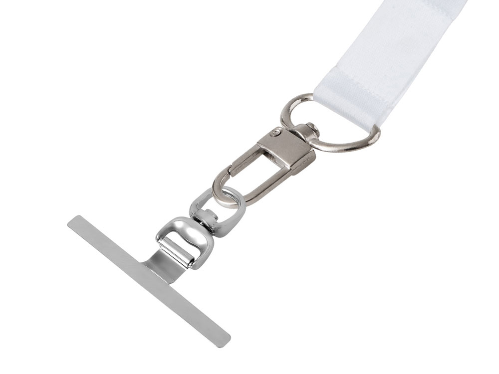 Ланъярд 2,5 см под сублимацию с трендовым карабином и металлическим держателем для телефона-3