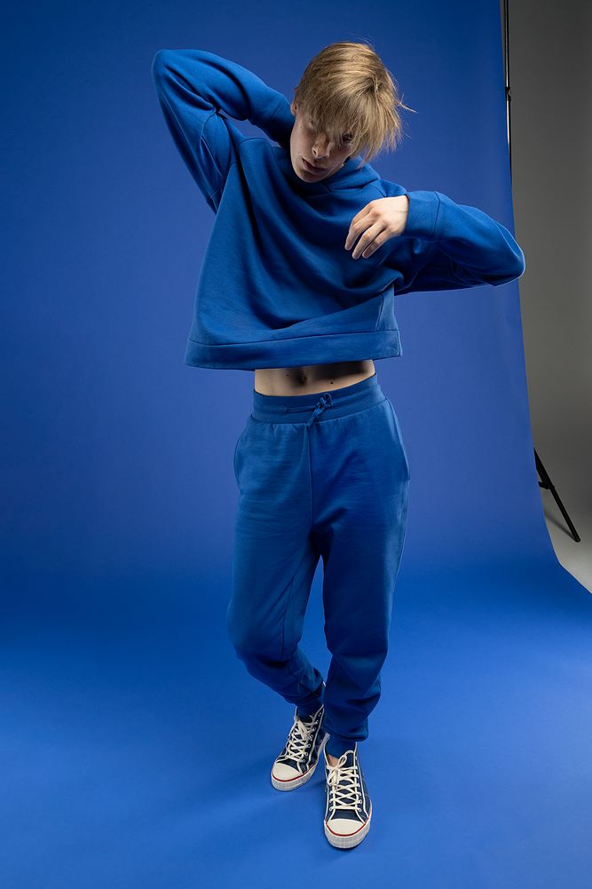 Джоггеры J2, синие-2