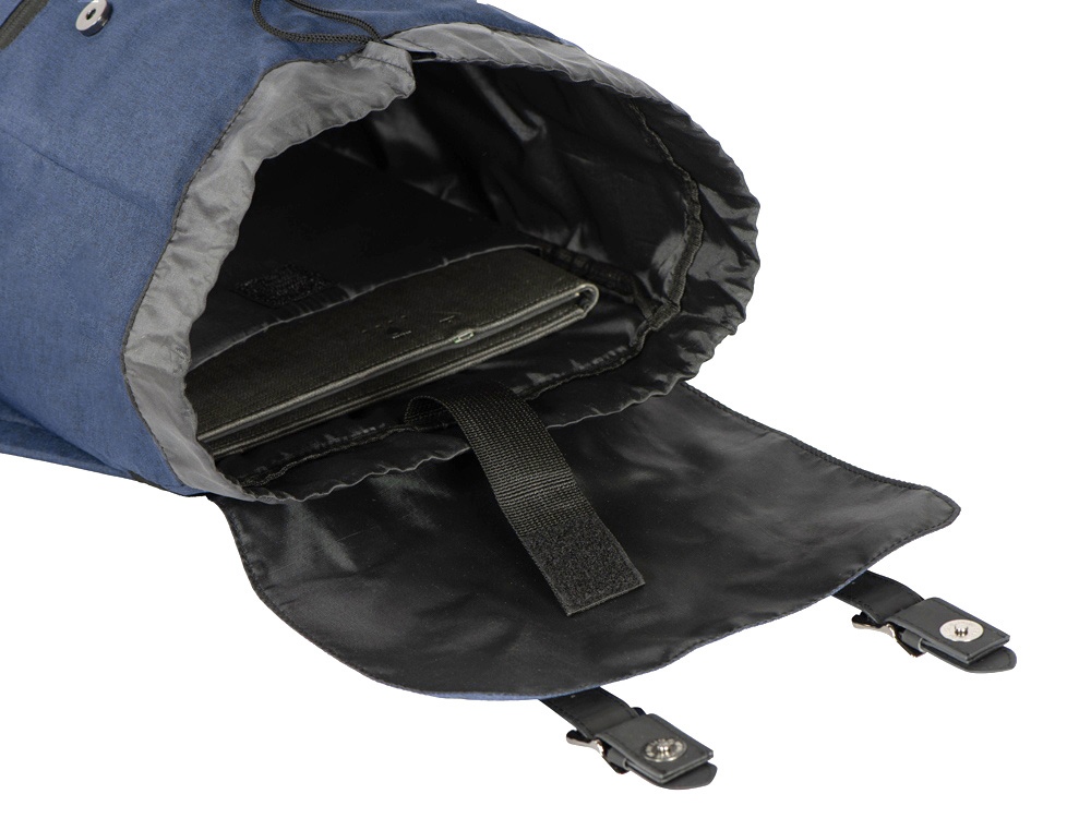 Рюкзак Hello из переработанного пластика, синий-8