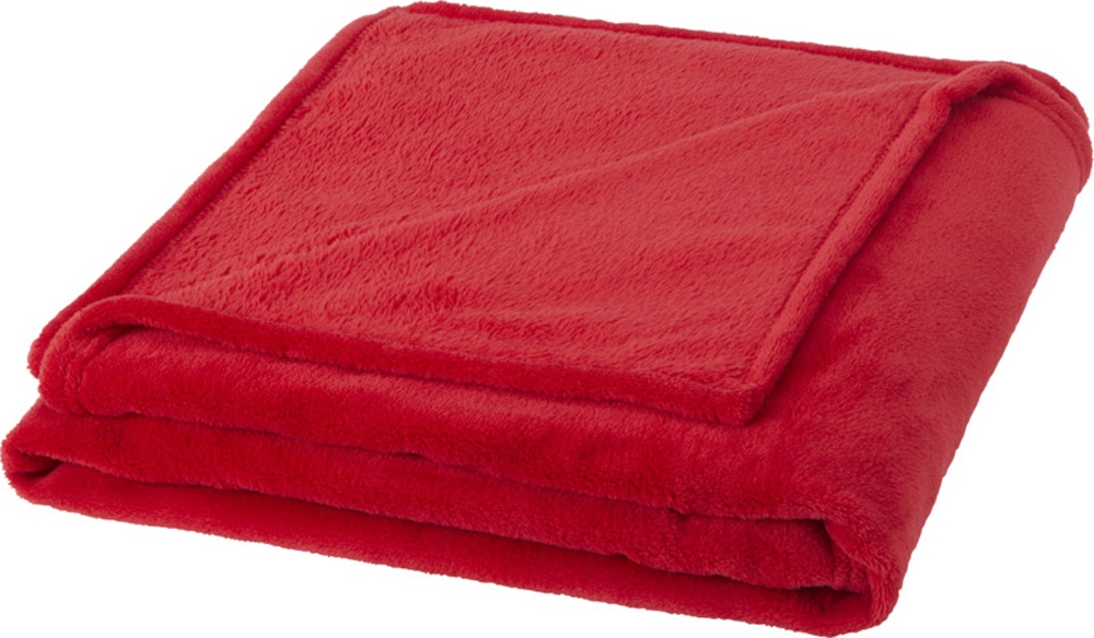 Супермягкий плед Bay из корал-флиса, красный-3