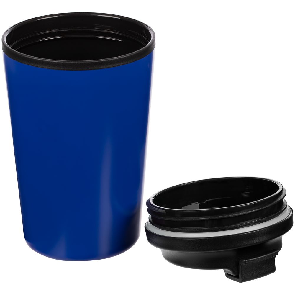 Набор Fleecy с термостаканом, синий-2