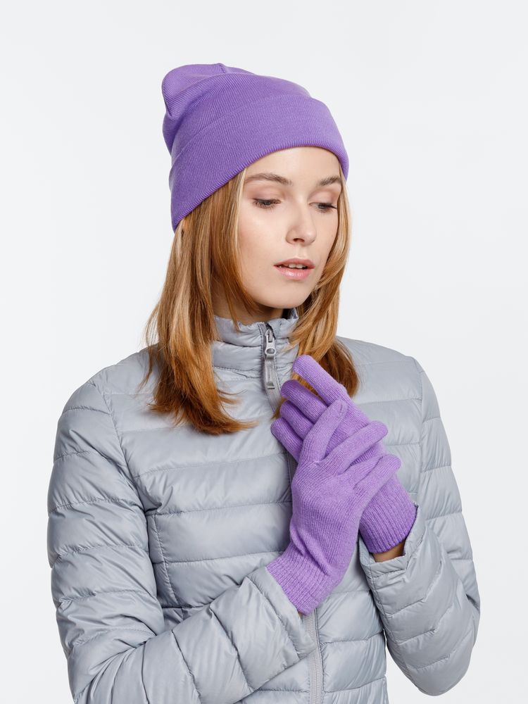 Шапка Urban Flow, фиолетовая-4