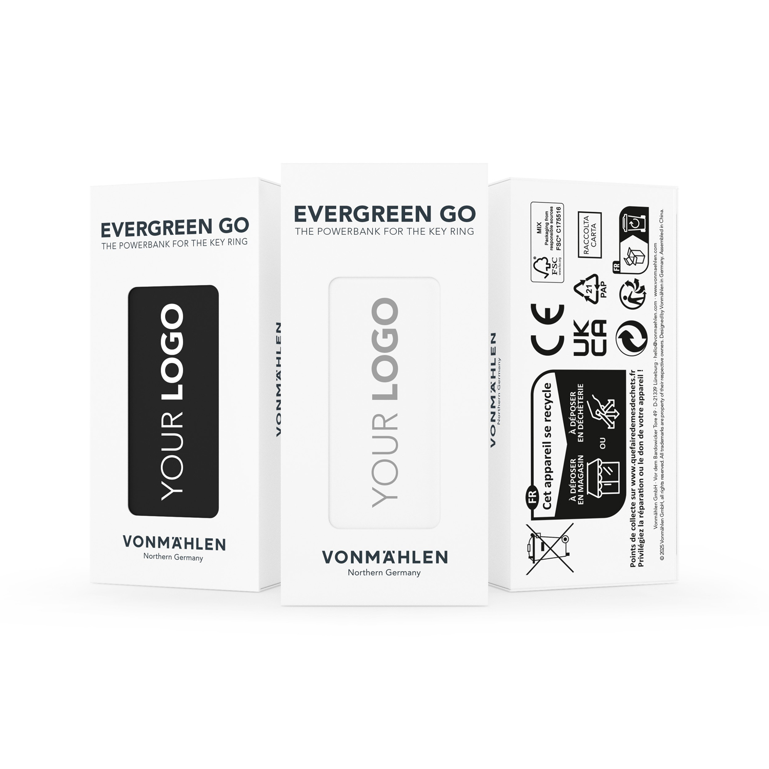 Внешний аккумулятор-брелок VONMAHLEN Evergreen Go, 1000 мАч-5