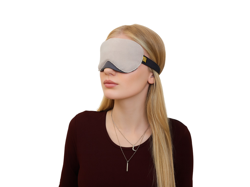 Маска для глаз Travel Blue Luxury Eye Mask (453), цвет бежевый-7