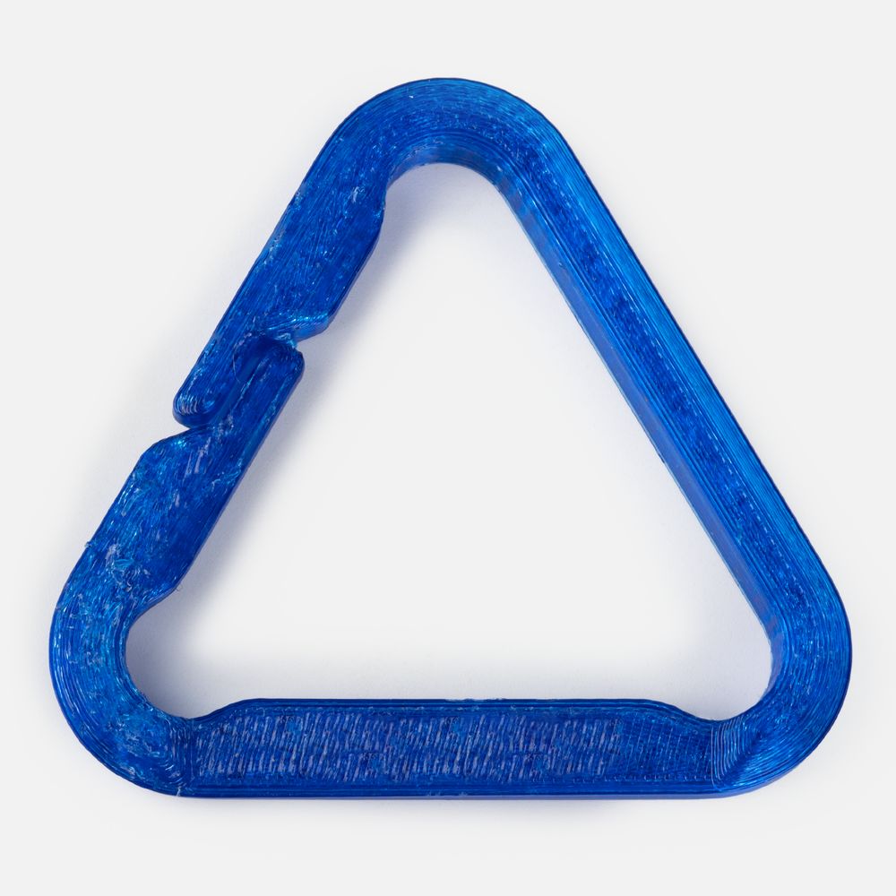 Брелок Impreso, 3D-печать на заказ, треугольник-0