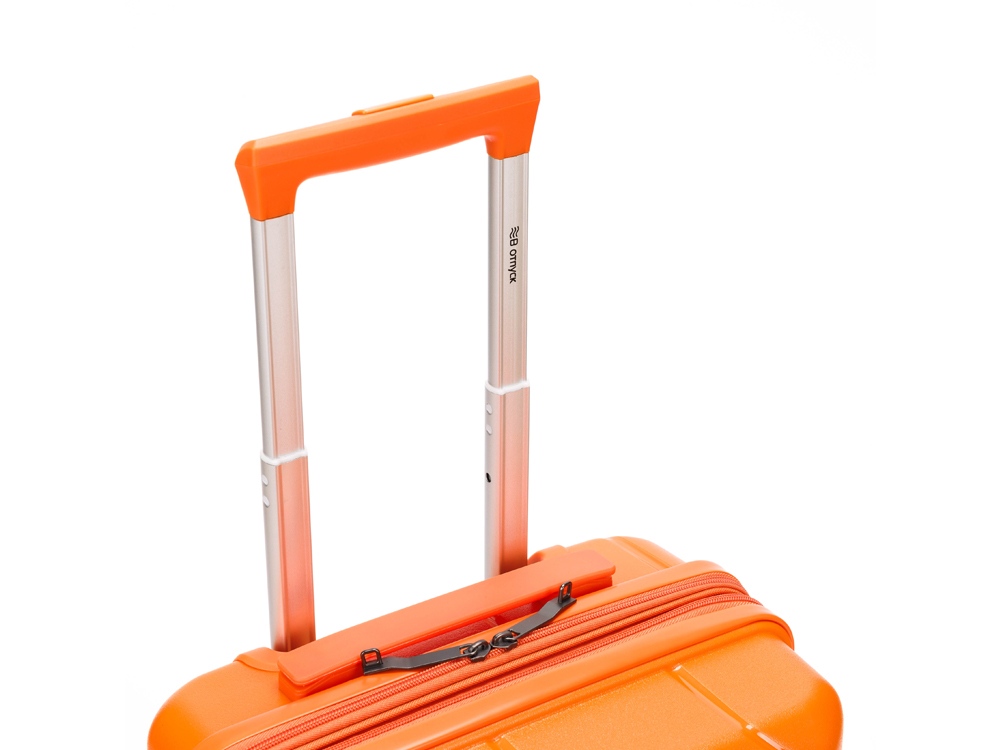 Чемодан TORBER В Отпуск, оранжевый, полипропилен, 36 х 21,5 х 55 см, 38 л-4