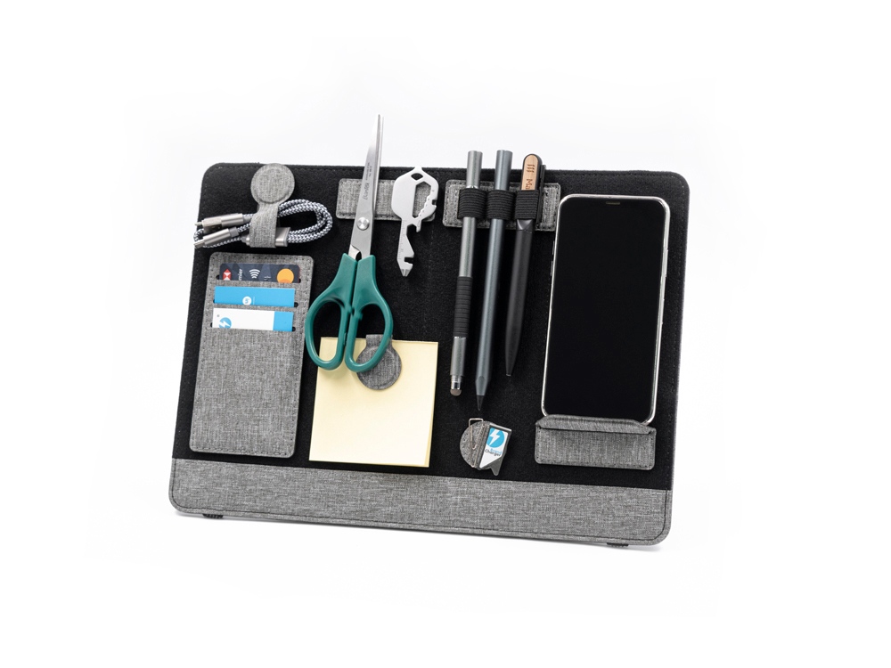 Складная подставка для ноутбука и органайзер для аксессуаров Clipboard Pro-4