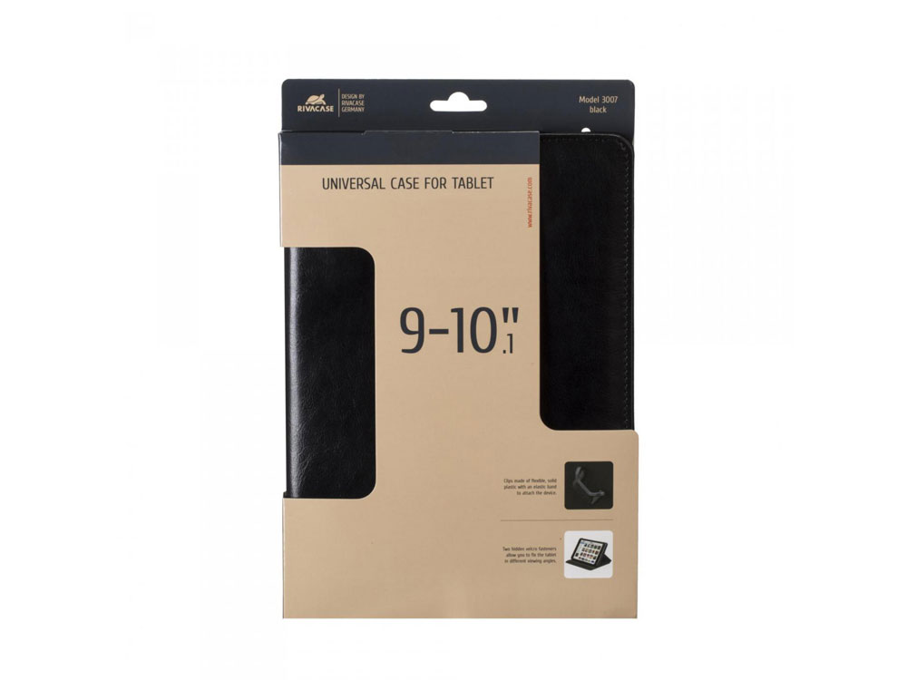 Универсальный чехол 3007 для планшетов 7-8, черный-2