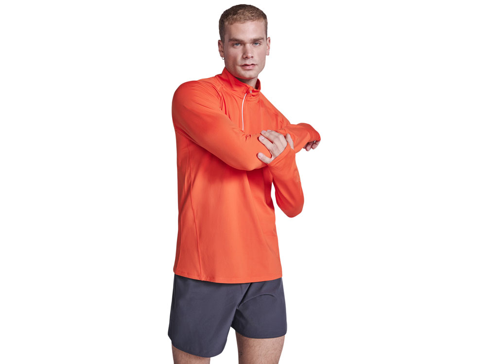 Лонгслив Estambul мужской, огненно-оранжевый-4