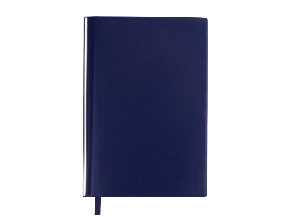 Блокнот А5 Scribe, гибкая обложка, 96 листов 80 гр/м2, темно-синий-1
