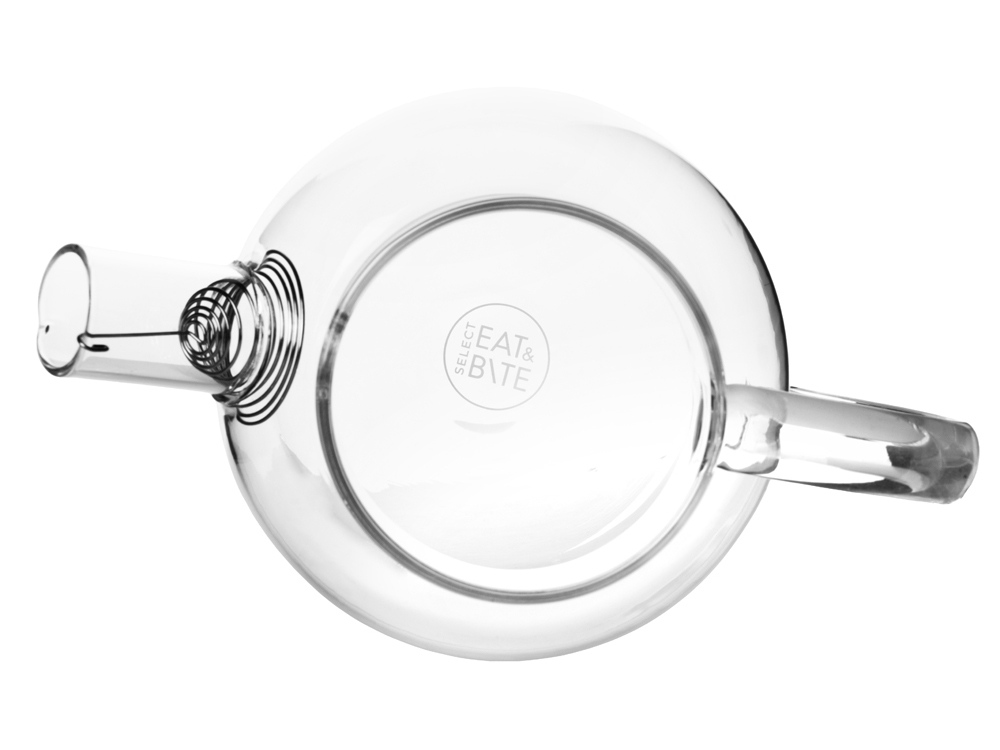 Стеклянный чайник с бамбуковой крышкой Sencha M-4