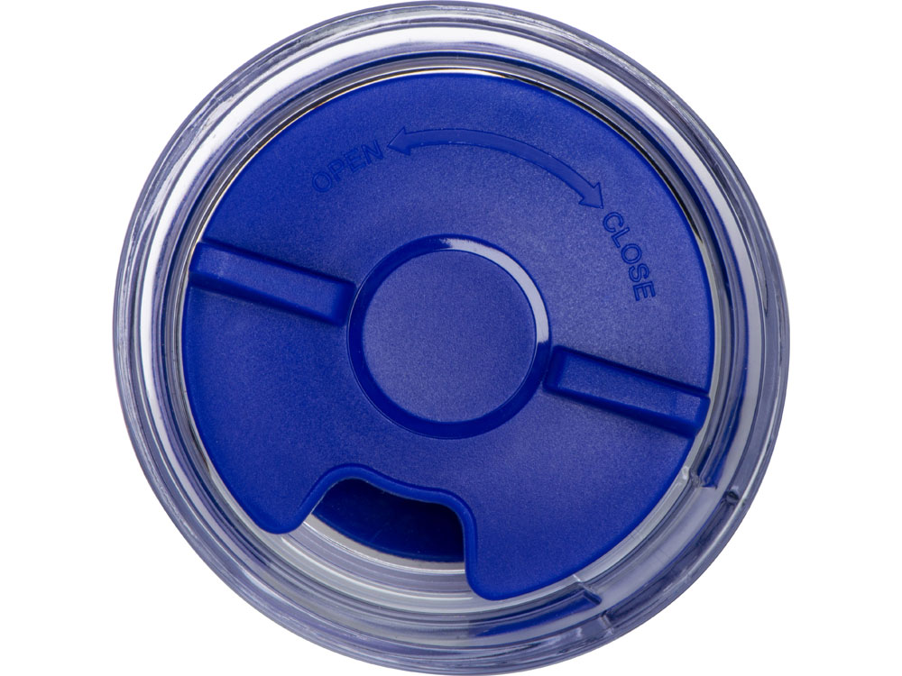 Вакуумный термостакан Volcano, 450 мл, синий-5