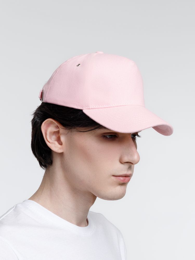Бейсболка Standard, светло-розовая-4