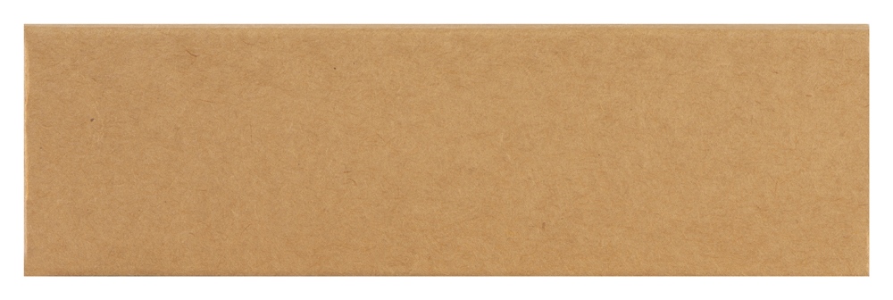 Футляр для 2 ручек из переработанного картона Recycard, натуральный-2