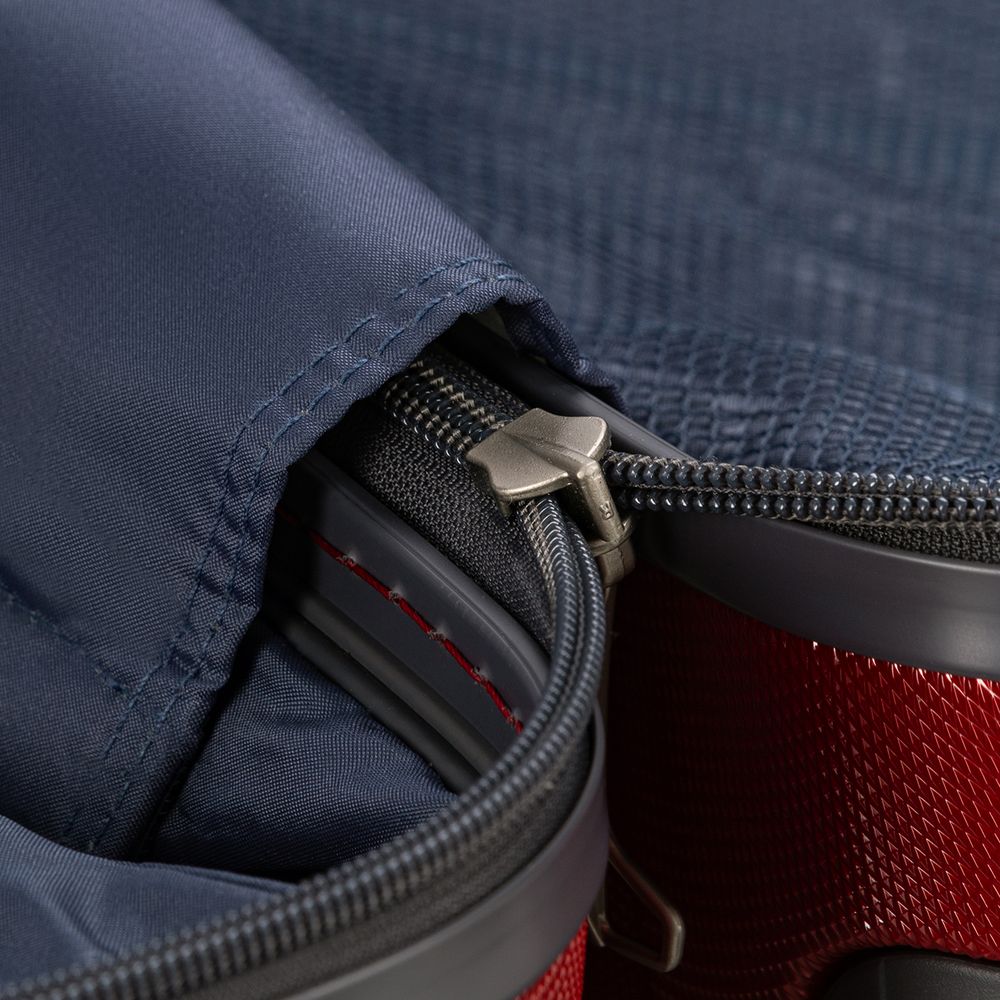 Чемодан Uno Zip Special M, красный-4