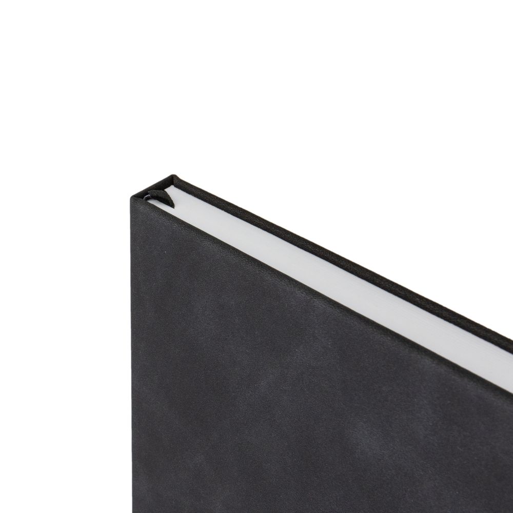 Ежедневник Horizon, недатированный, серый с черным-2