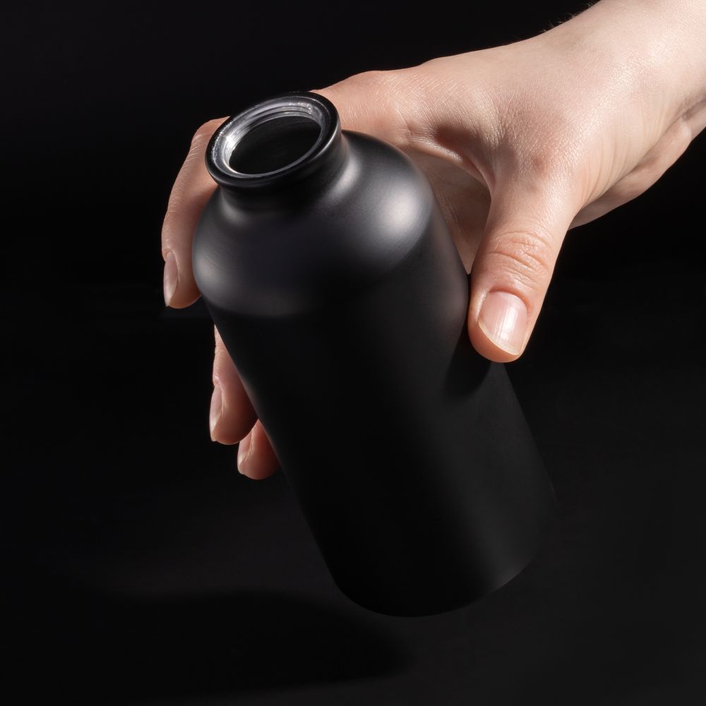 Бутылка для воды Funrun 400, черная-5