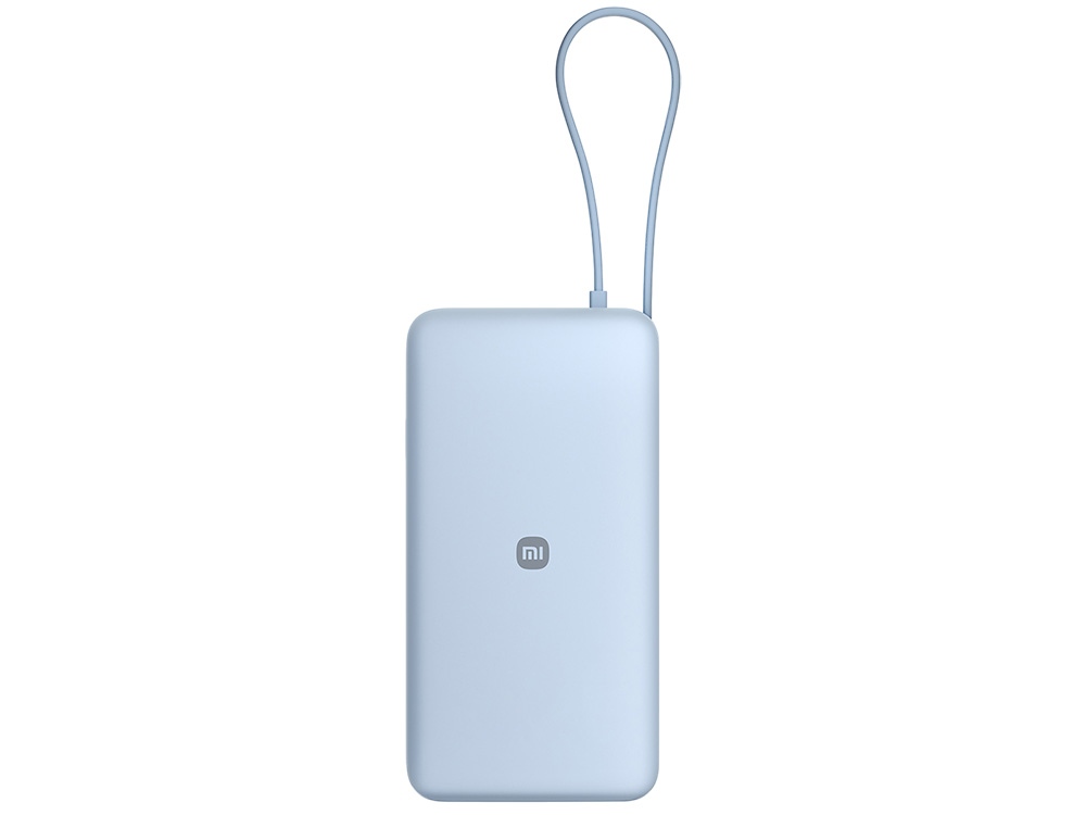 Внешний аккумулятор со встроенным кабелем Xiaomi 67W Power Bank 20000 (Integrated Cable) Ice Blue-2