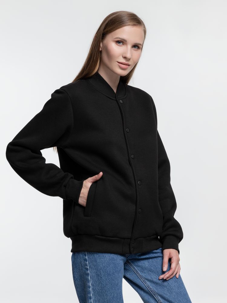 Бомбер Graduate, черный-6